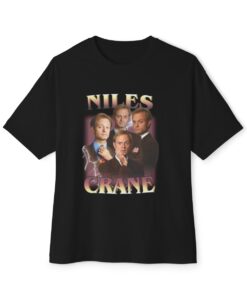 Niles Crane Unisex Oversized Boxy Tee